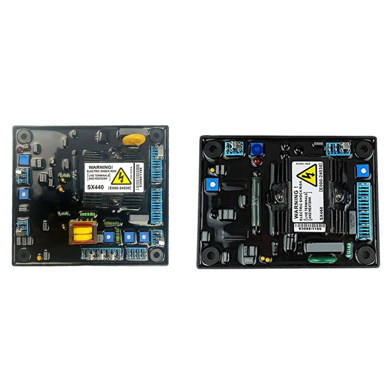 2 Pcs Automatic Voltage Regulator Avr Voltage Stabilizer Board, Sx460 & Sx440