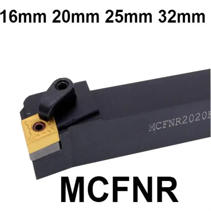 1 PCS MCFNR1616H12 MCFNR2020K12 MCFNR2525M12 MCFNR3232P12 MCFNL Tornio CNC Macchine Utensili Da Taglio Esterno Holder Turning Strumento