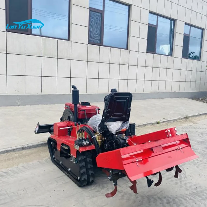 China Factory Direct 25HP 35HP 50HP Crawler Farming Mini Small Agriculture Tractor Price For Dry Land with Plow Cultivators