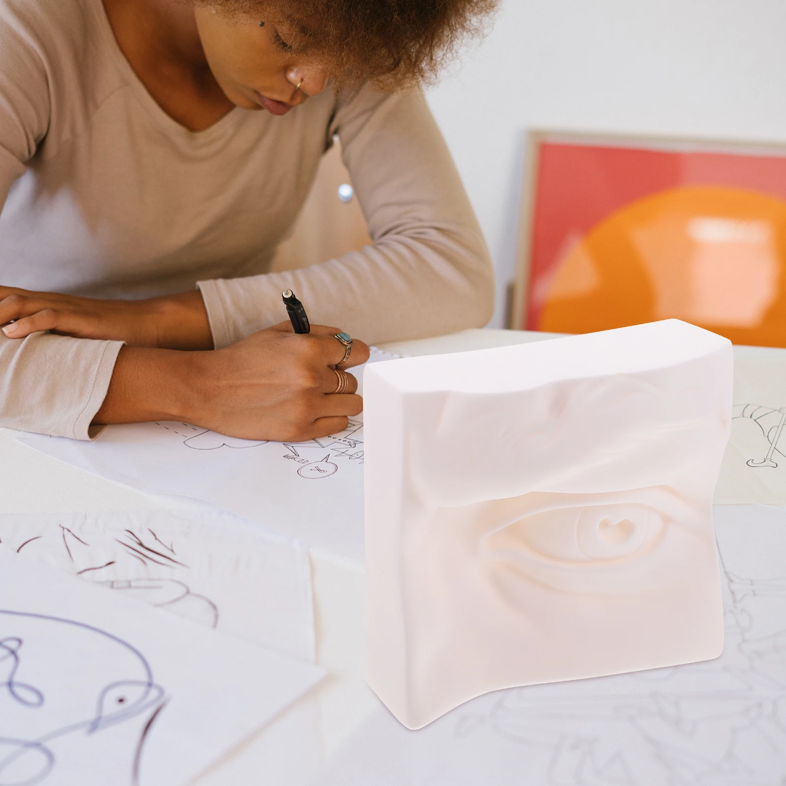 

1pc Sketch Art Organ Practice Graffiti Tool Students Teaching Aids Desktop Ornament Home Decoration Learning