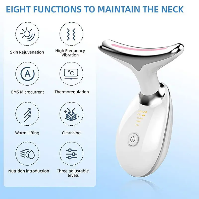 Face Sculpting Device 3 Modes Neck Lifting Device | Neck Massager for Lifting Tightening Sagging Skin Face Sculpting Tool