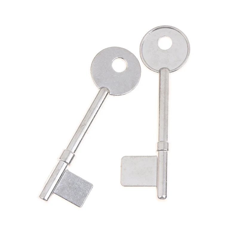 5pcs Vault Zinc Alloy Flagpole Safe Key Single-Bitt Key Blank House Key Blanks For Russian Special Old Doors Key Emb