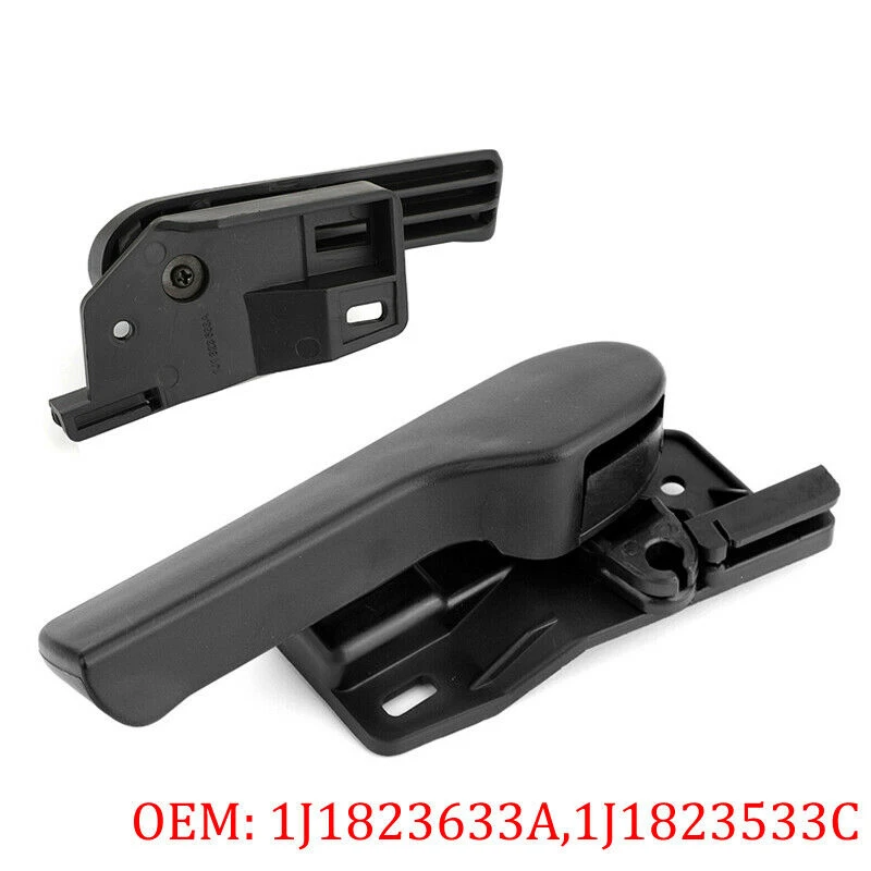 

New Lhd Black Hood Release Lever Grip Handle & Holder Kit For VW Bora Jetta Golf Polo Beetle Skoda Superb 1J1823633A 1J1823533C