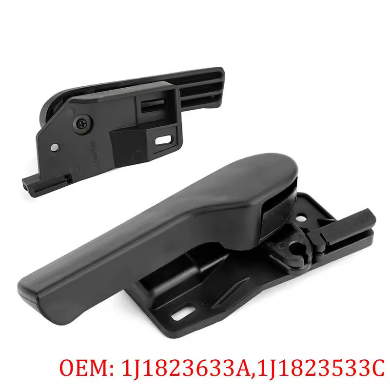 New Lhd Black Hood Release Lever Grip Handle & Holder Kit For VW Bora Jetta Golf Polo Beetle Skoda Superb 1J1823633A 1J1823533C