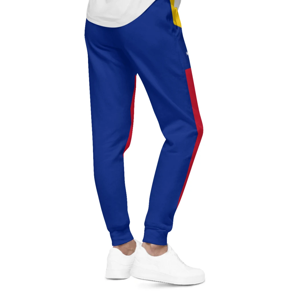 Mens Sweatpants Venezuela Flag Pants with Pockets Joggers Soccer Football Multifunction Sports Sweat With Drawstring