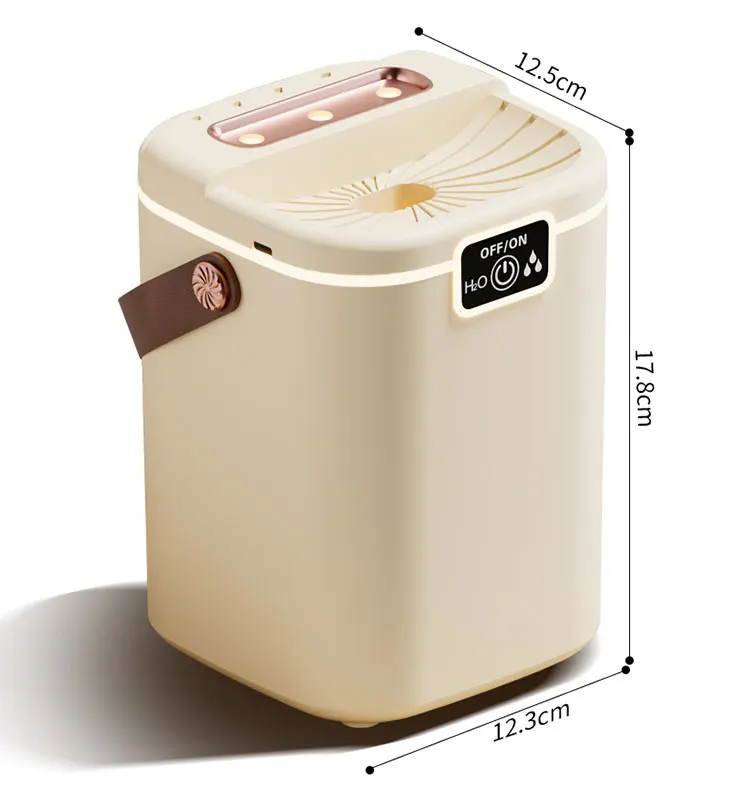 TINSOL 2L Large-Capacity Humidifier with Triple Nozzles and Night Light, Type-C Port, Air Purifier for Bedrooms and Living Rooms image 6