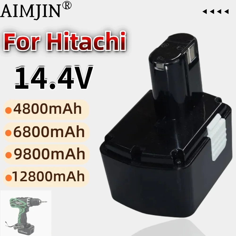 

rechargeable battery 14.4V for Hitachi 4.8/6.8/9..8/12.8Ah EB1414S EB14B EB1412S EB14S DS14DL DV14DL CJ14DL DS14DVF3