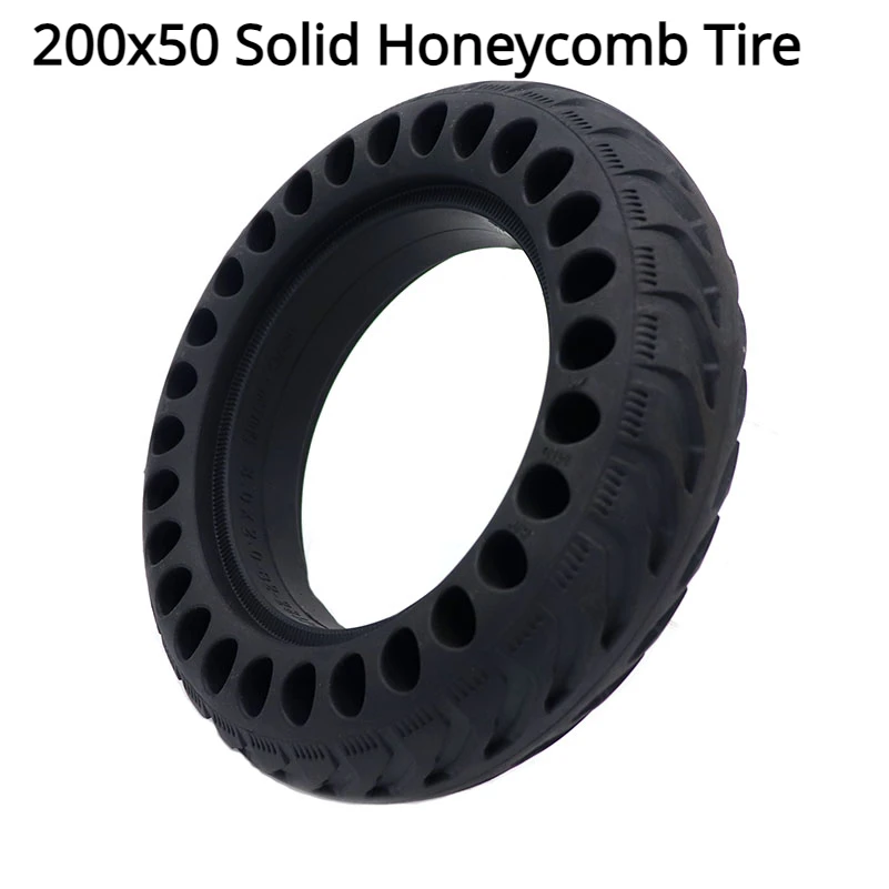 200x50 Solid Honeycomb Tire for Electric Scooter 8 Inch Kugoo S1 S2 S3 Non-pneumatic Tyre Explosion-proof Wheel Tyres