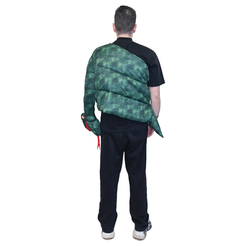 أزياء الحفلات المخيفة أزياء الهالوين أزياء أداء الحيوانات أزياء بيثون التأثيرية أزياء كوبرا