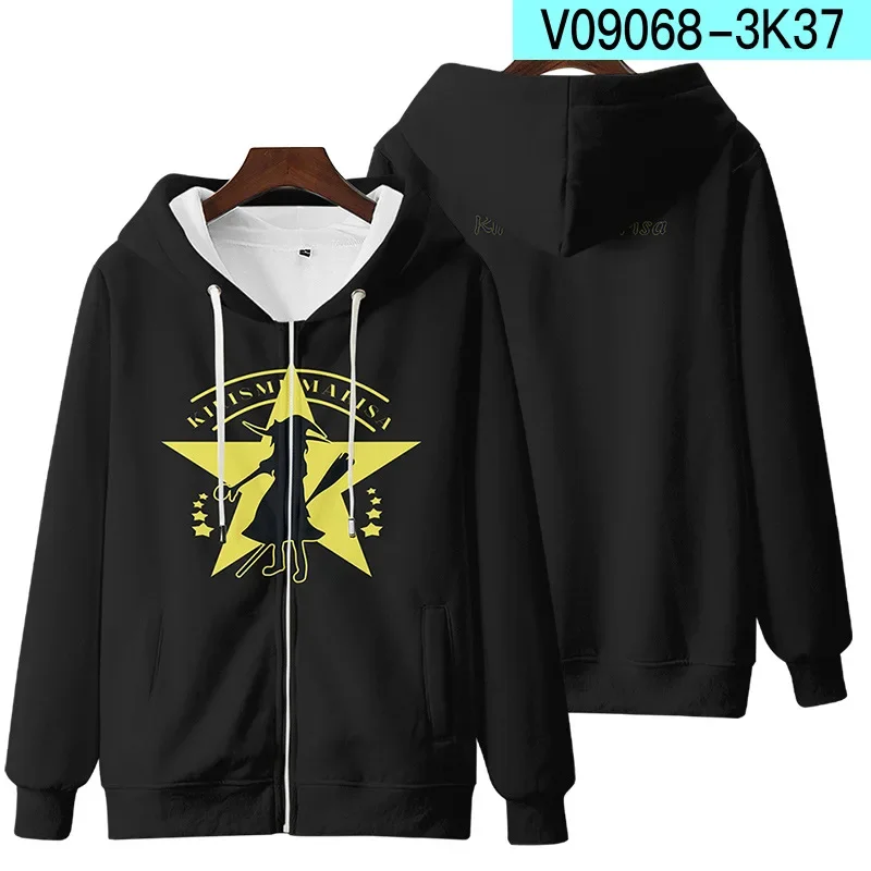 Anime Touhou Project Women/Men Hoodies Sweatshirts Cirno Remilia Scarlet Flandre Scarlet Cosplay Zipper Hooded Jacket Outerwear