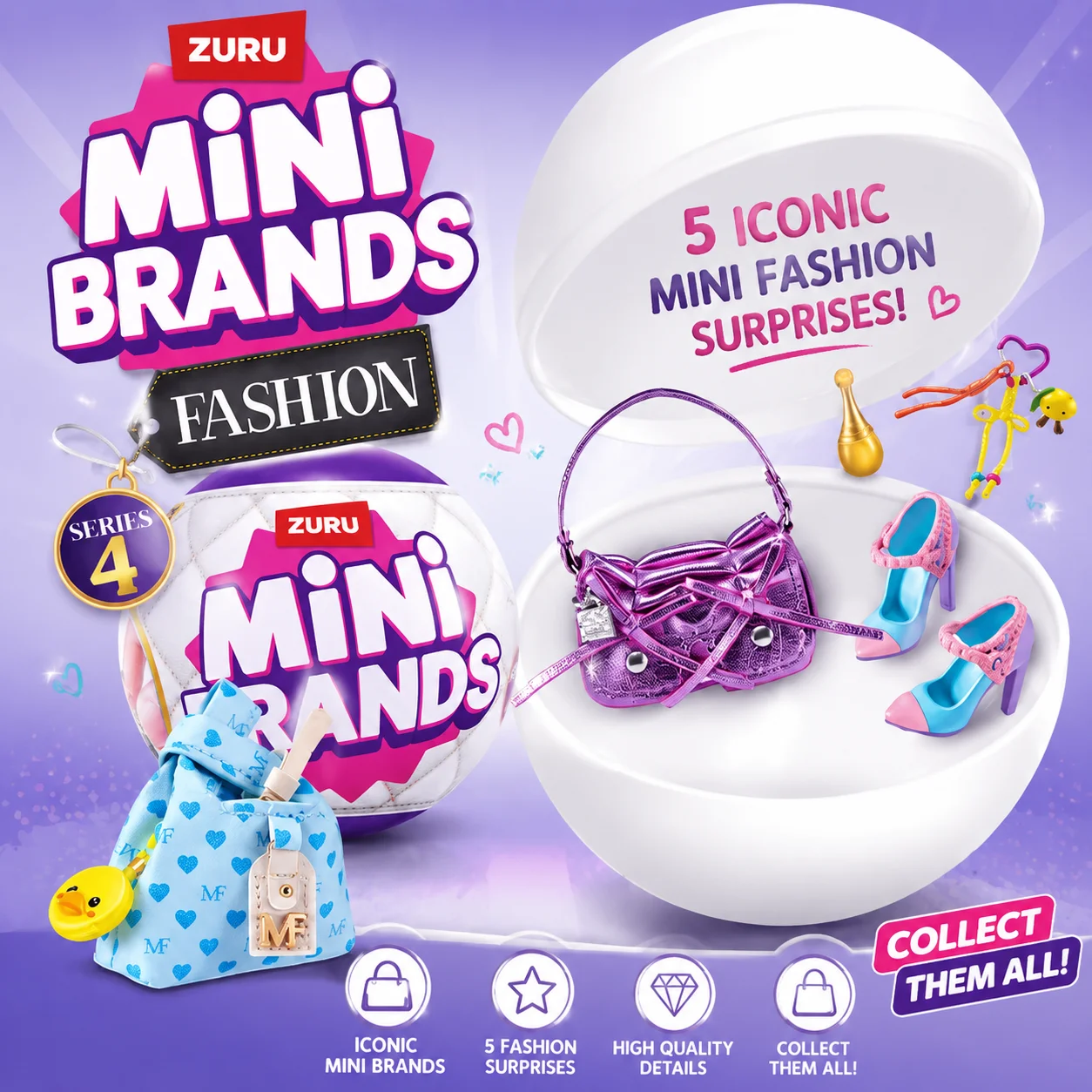 Luxury Bags Edit - Zuru Mini Brands Moda Serisi 4