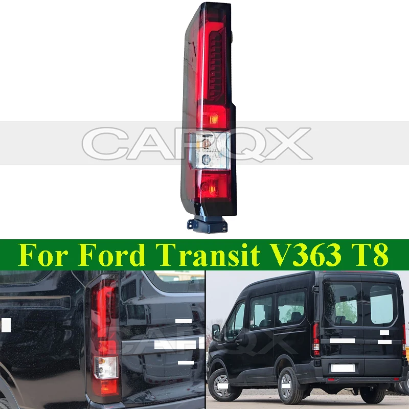 CAPQX Halogen Rear Bumper Tail Light Tail Lamp For Ford Transit V363 T8 Rear Taillight Taillamp Rear Turn Light Brake Light Lamp