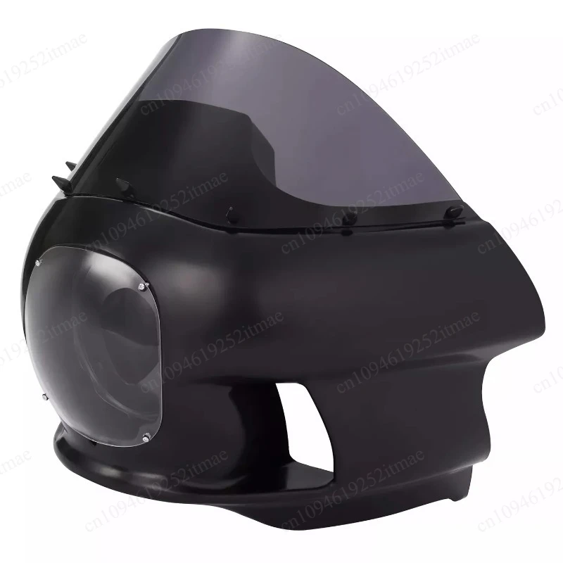 Fairing Headlight Mount Windshield, Compatible with Dyna Wide Glide 2006-2017