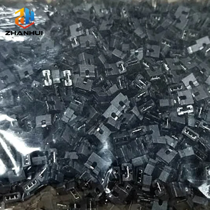 50Pcs 2.0mm Pitch Jumper Caps Black Open Top Pin Header Connection Blocks Shorting Blocks