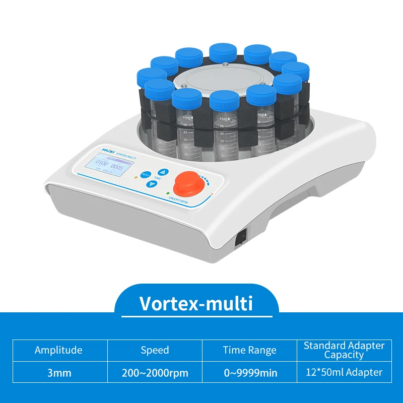 HUXI anpassbares Labor für Vortex-Mixer, Mehrpunkt-Shaker mit OEM-Unterstützung