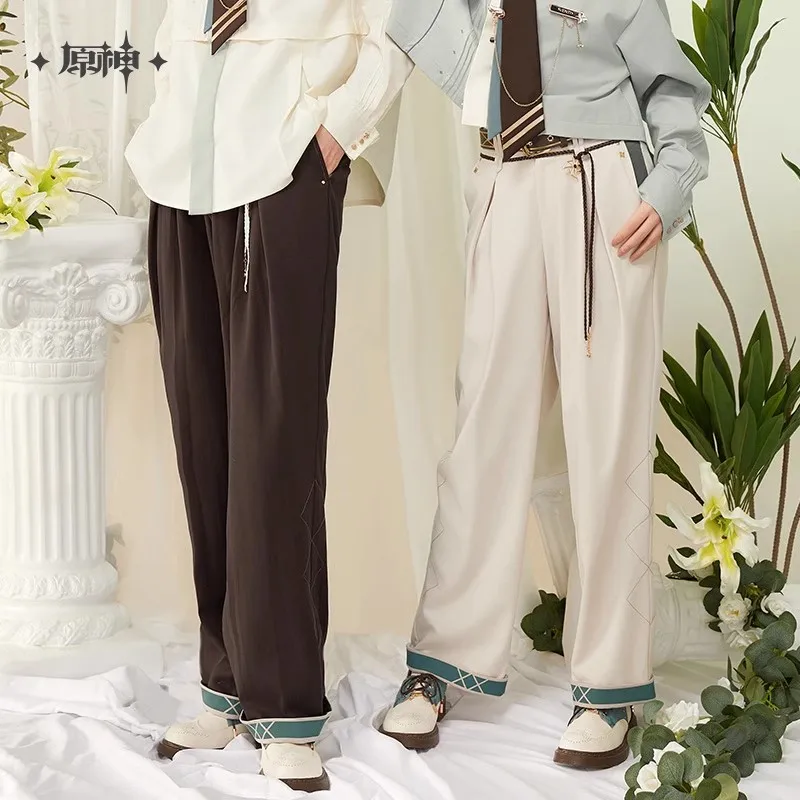 

[Genuine] Venti Pants Genshin Impact Barbatos Theme Impression Series Trousers Cosplay Couple Casual Pants Birthday Present ﻿