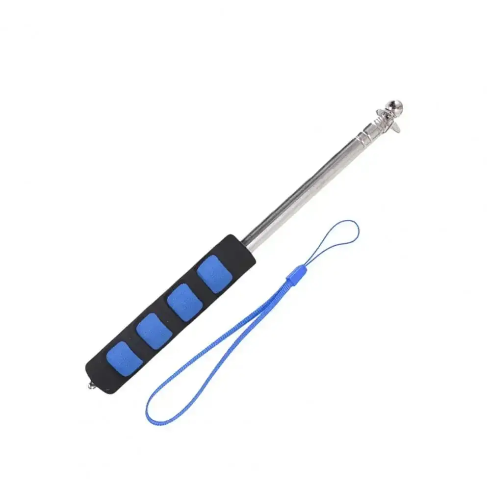 New Sturdy Flag Pole Easy to Carry Telescopic Flagpole Non-slip Handle Portable Handheld Teaching Pointer Stick