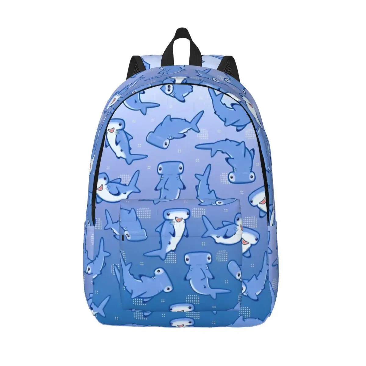 

Hammer Head Classical Backpack Outdoor High School Hiking Travel Starry Whale Sharks Daypack for Men Women College Canvas Bags