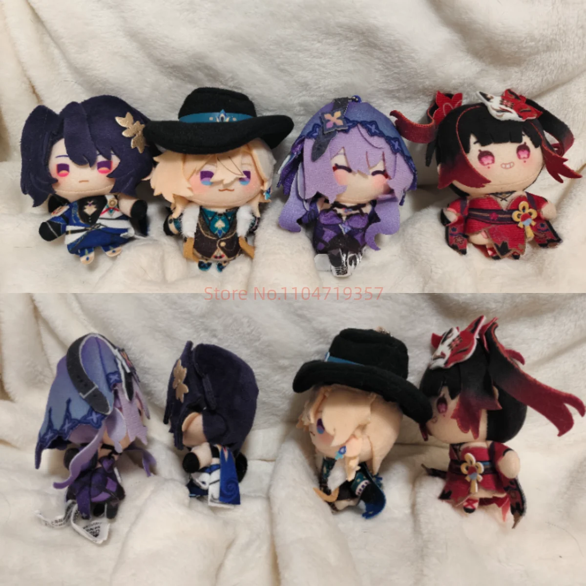 

miHoYo Honkai Star Rail Sparkle Finger Puppet Factory Collection: Плюшевые куклы-перчатки Робин, Черный Лебедь, Шаджин – Коллекционные модели, игрушки, подарки