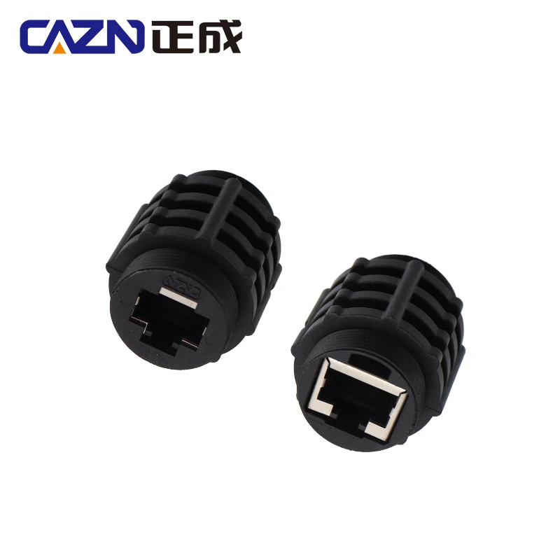 Разъем CAZN RJ45 «мама-мама» Replay с двойным разъемом RJ45 Cat5e Cat6a