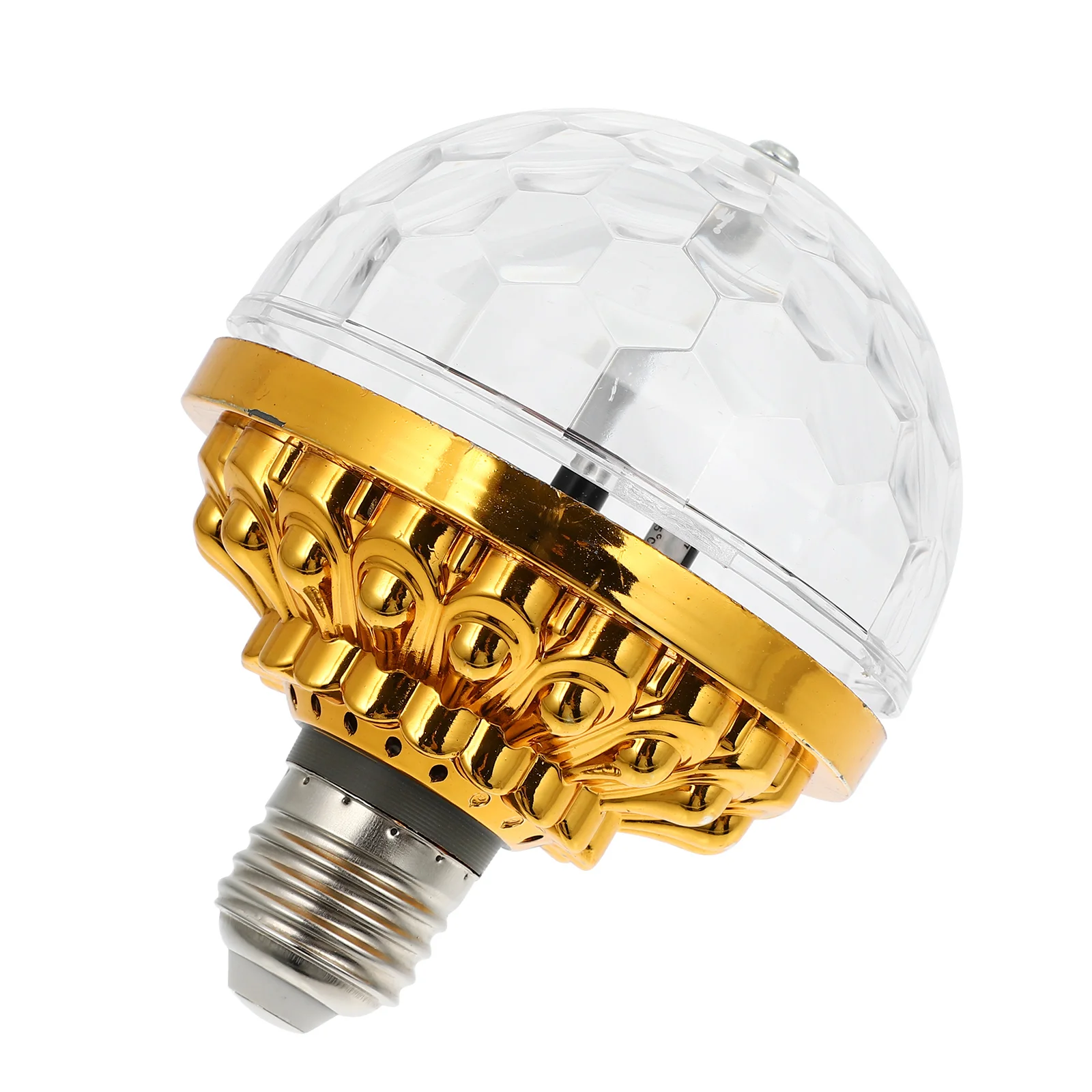 Party Strobe Light Bar Lights Golden Rotating Rotation Ball Activated