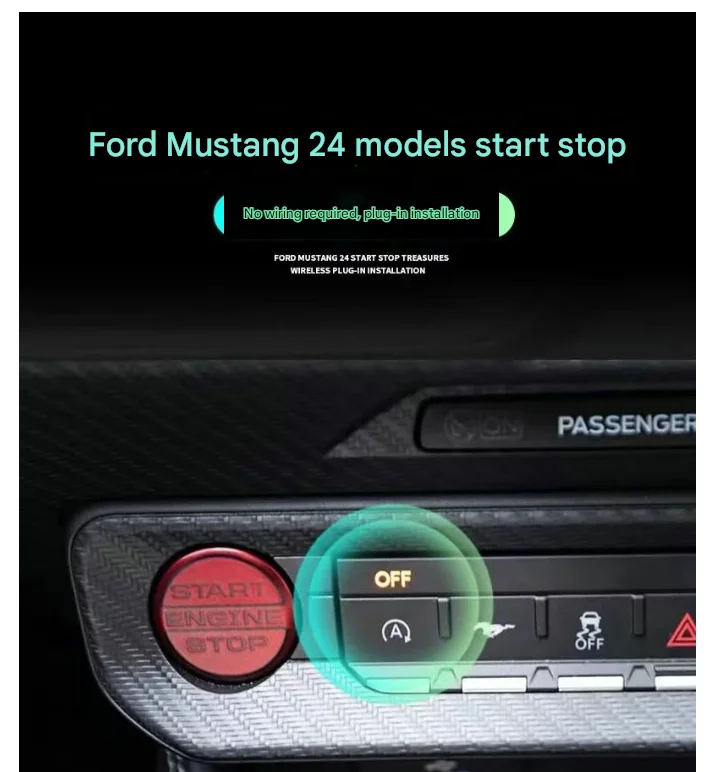 

Applicable to Ford Mustang Start-Stop Automatic Shutoff Device
