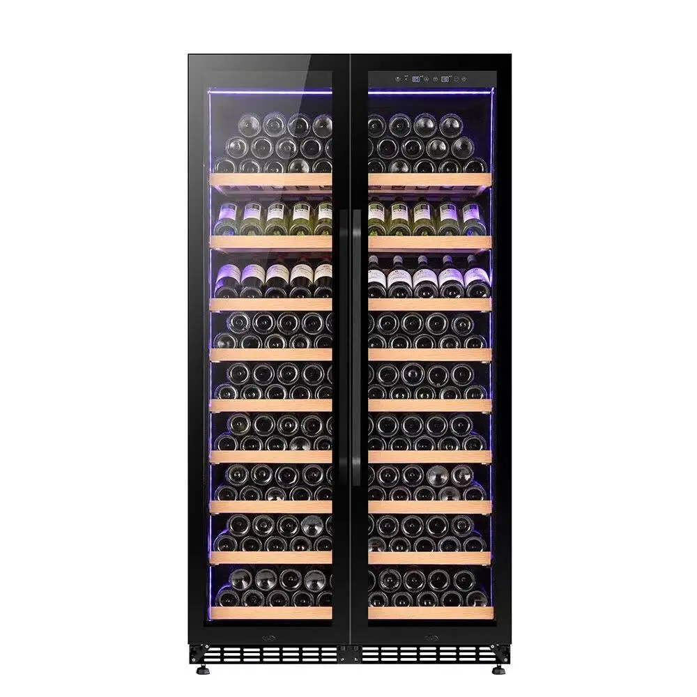 Double door with 400 constant temperature wine, red wine storage cabinet