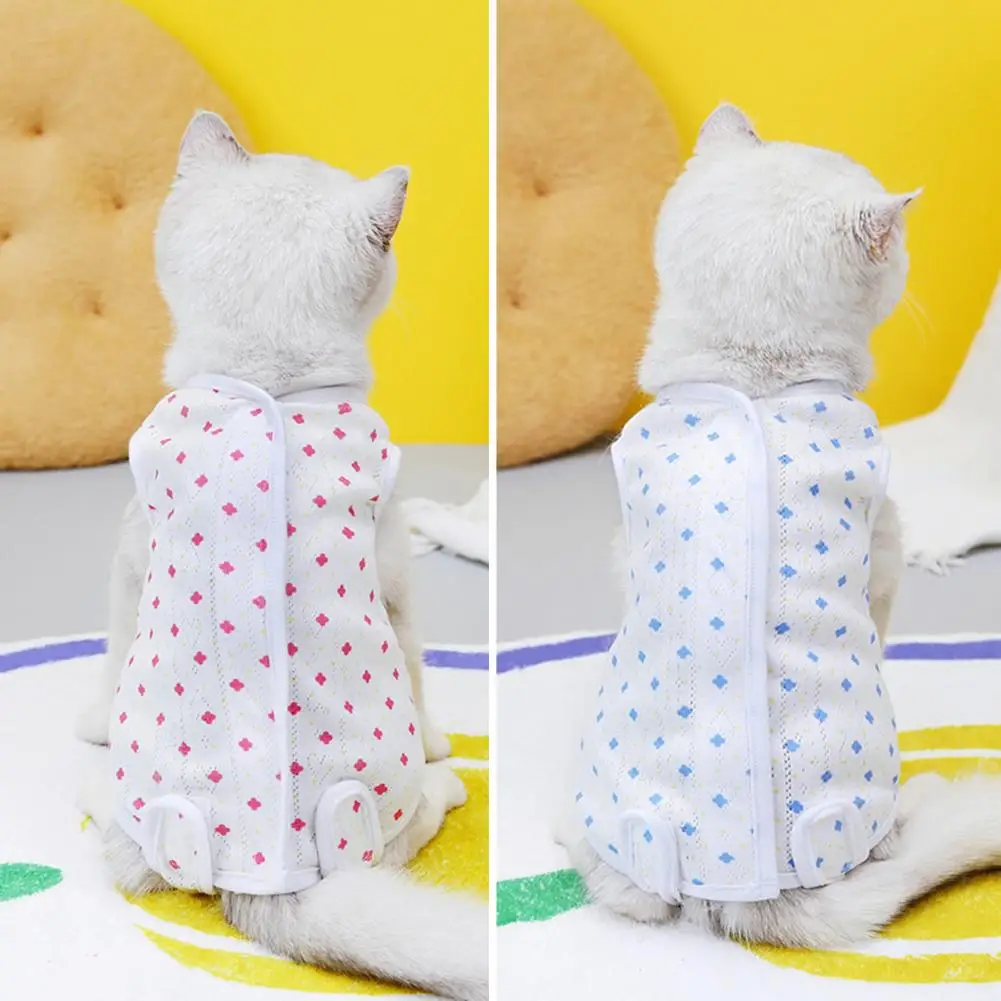 Pet Neutering Suit Anti-Lick Cat Protective Clothing Post-Surgery Recovery Dog Physiological Suit Pet Supply Postnatal Clothes