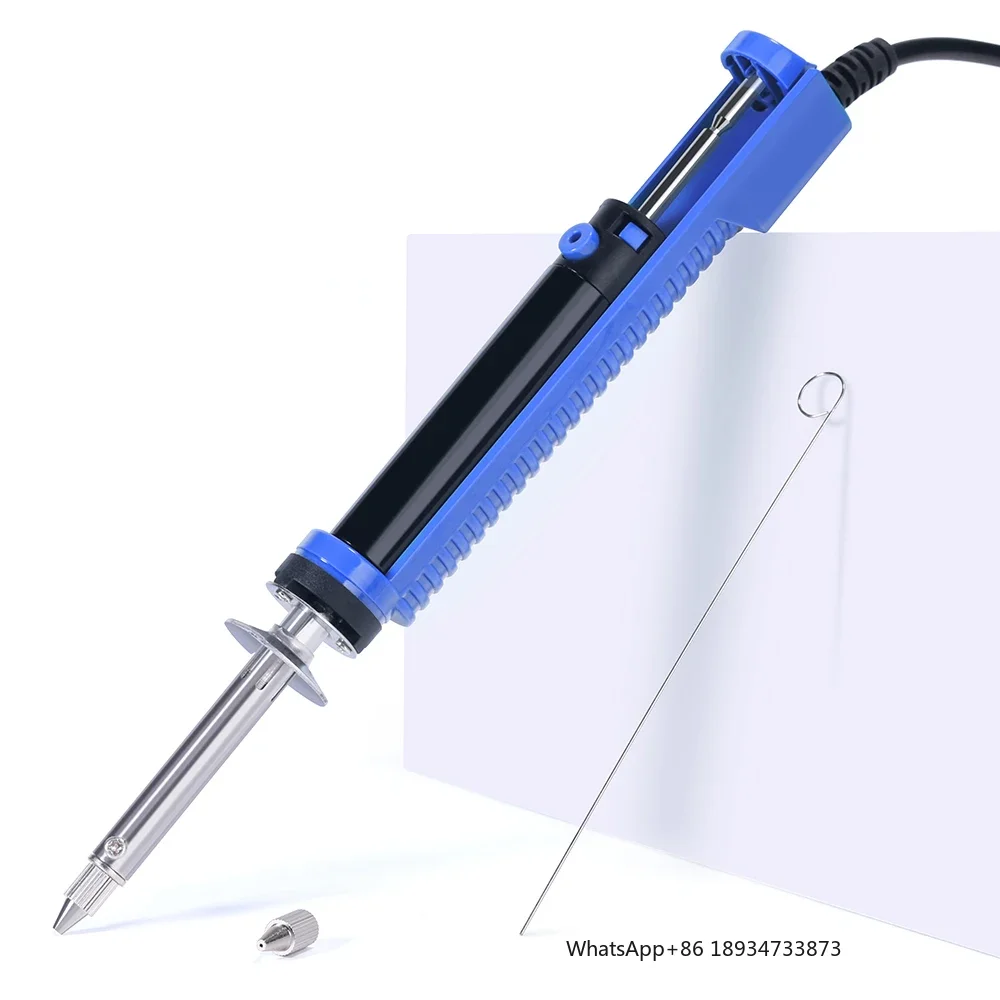 

WEP 929D-V Solder Sucker Desoldering Pump Soldering Iron Electric Vacuum Desoldering Iron Sucker