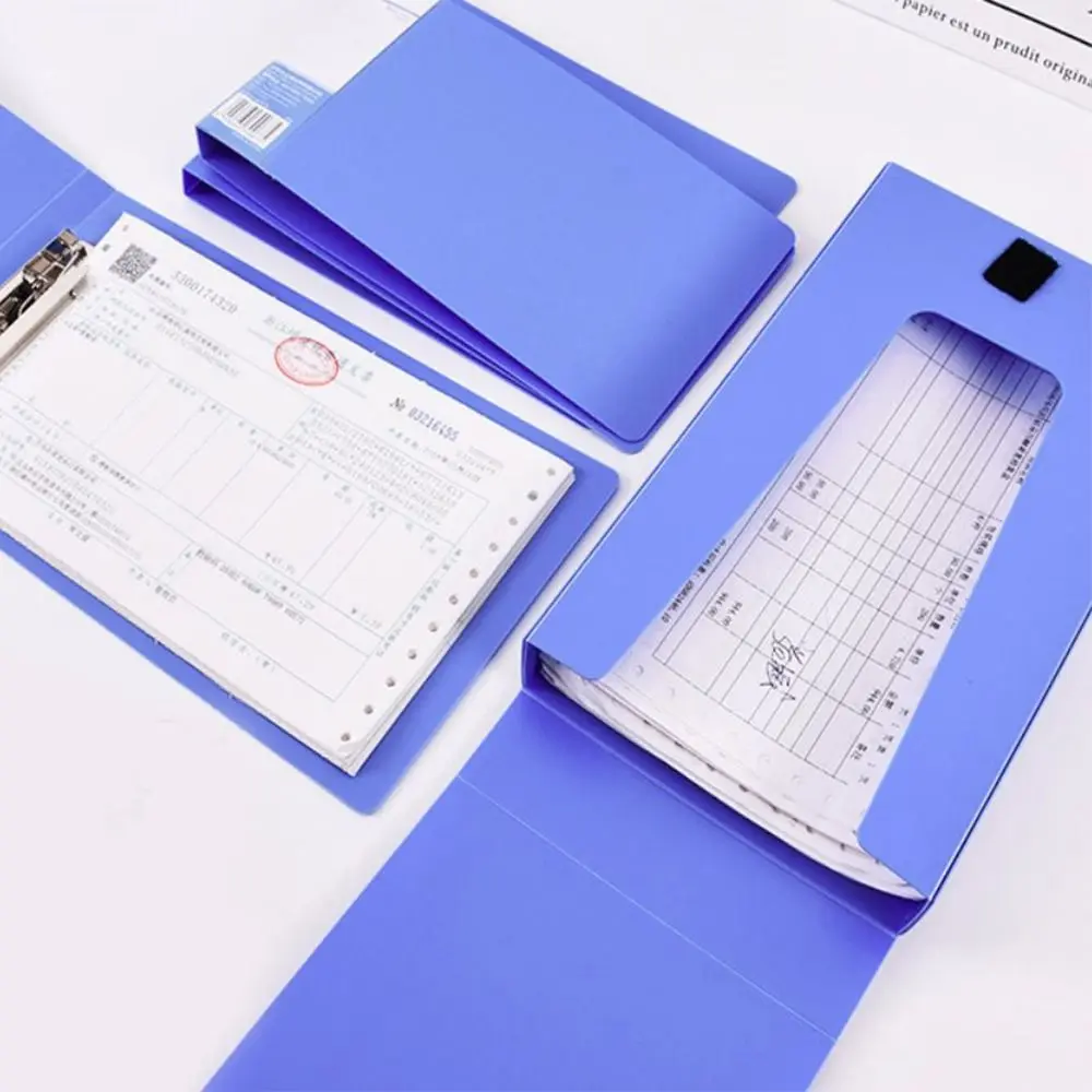 School Kantoor Financiën Officier Document Bestandsmappen Klembord Bestandsdoos Etui Klembord Schrijfbord Opslag Klembord