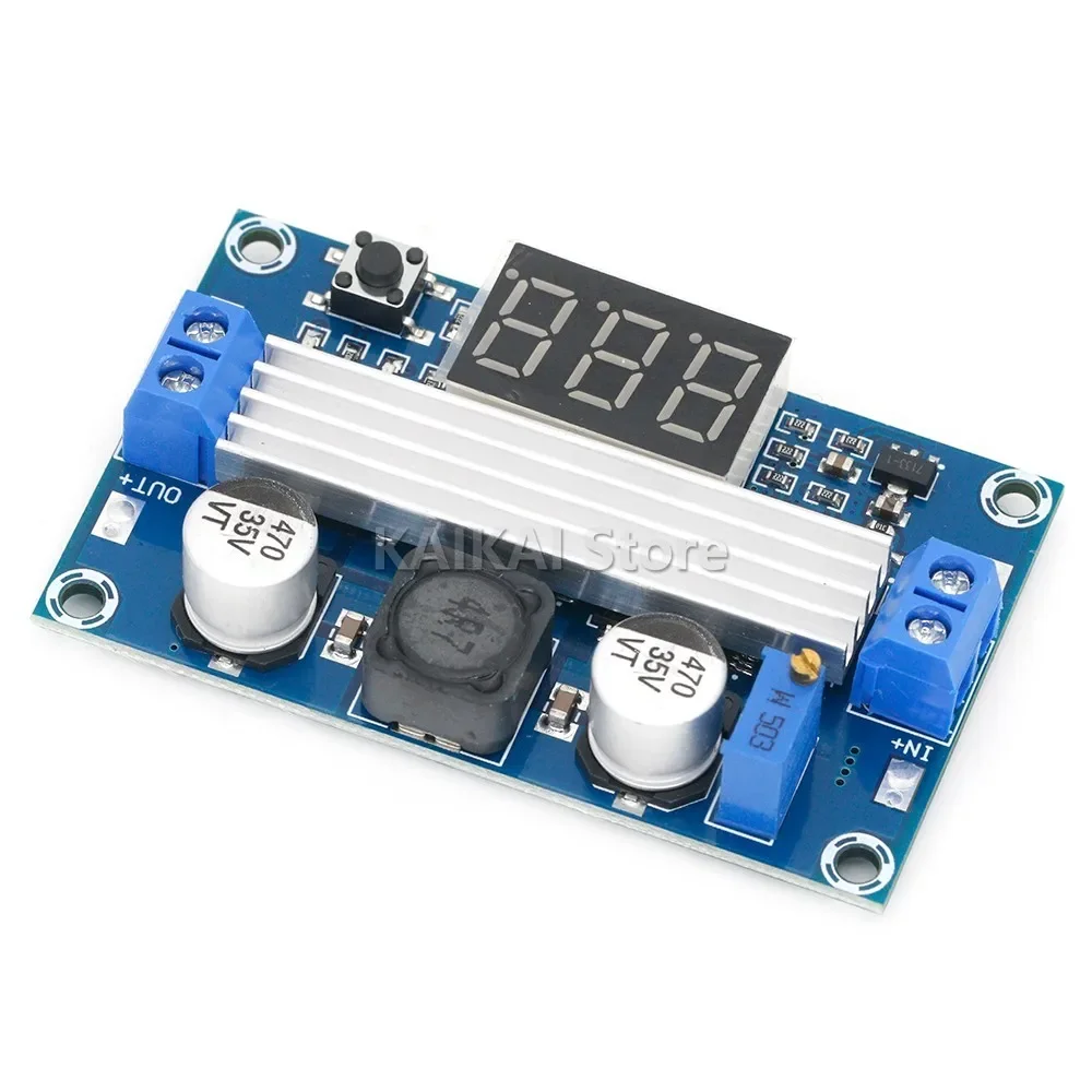 DC DC-DC 3~35V to 3.5~35V LTC1871 Booster step up Step-up module Converter Regulated Power Supply+VoltMeter