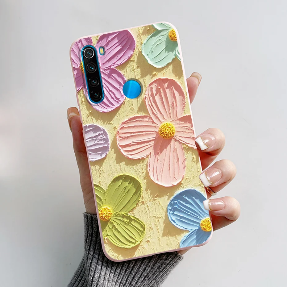 For Redmi Note 8 Case Cover For Xiaomi Redmi Note 8T Phone Case Cute Cartoon Soft Silicone Back Cover For Redmi Note8 8t Coque