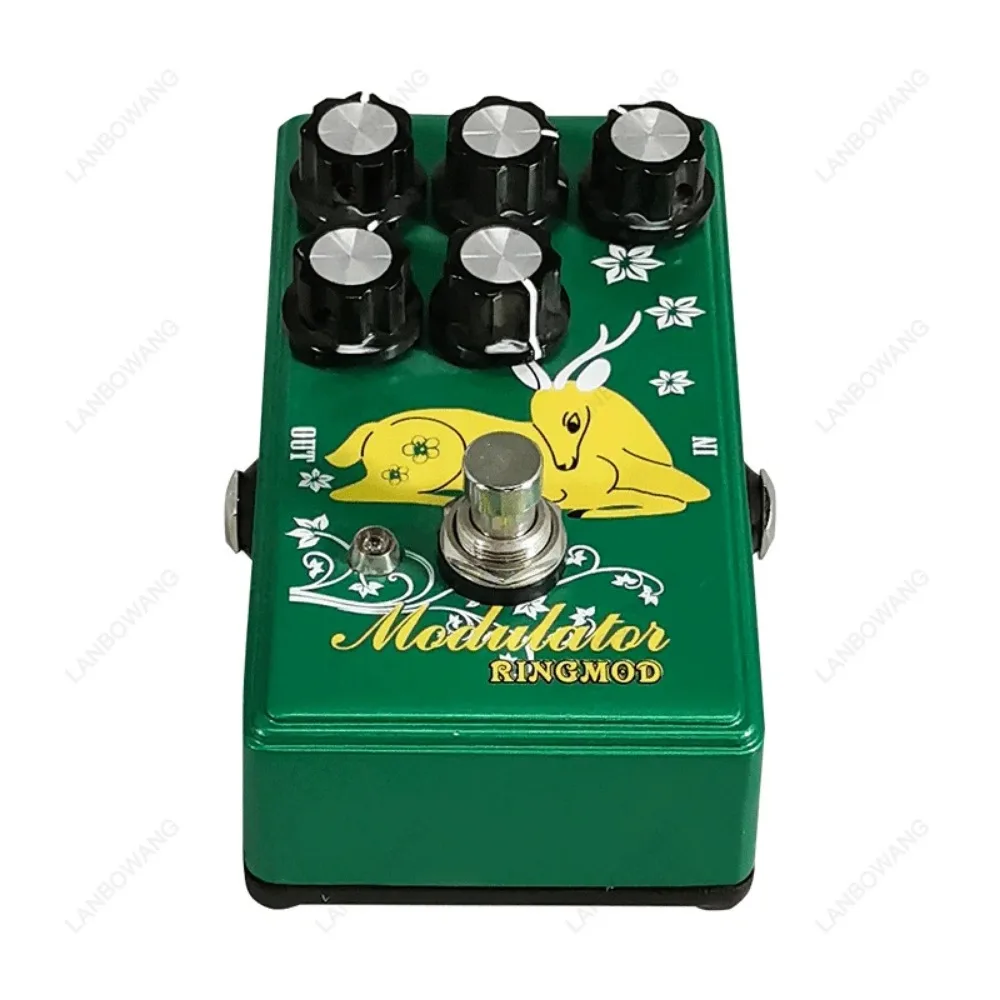 RingMOD Ring Modulation Guitar Pedal Metal Tone Pitch Shift Experimental Noise Single Foot Effect Pedal For Electric Guitar
