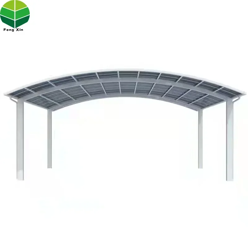 Low Prices Portable Outdoor Single Slope Easy Use Parking Garage Shading Carport Kits