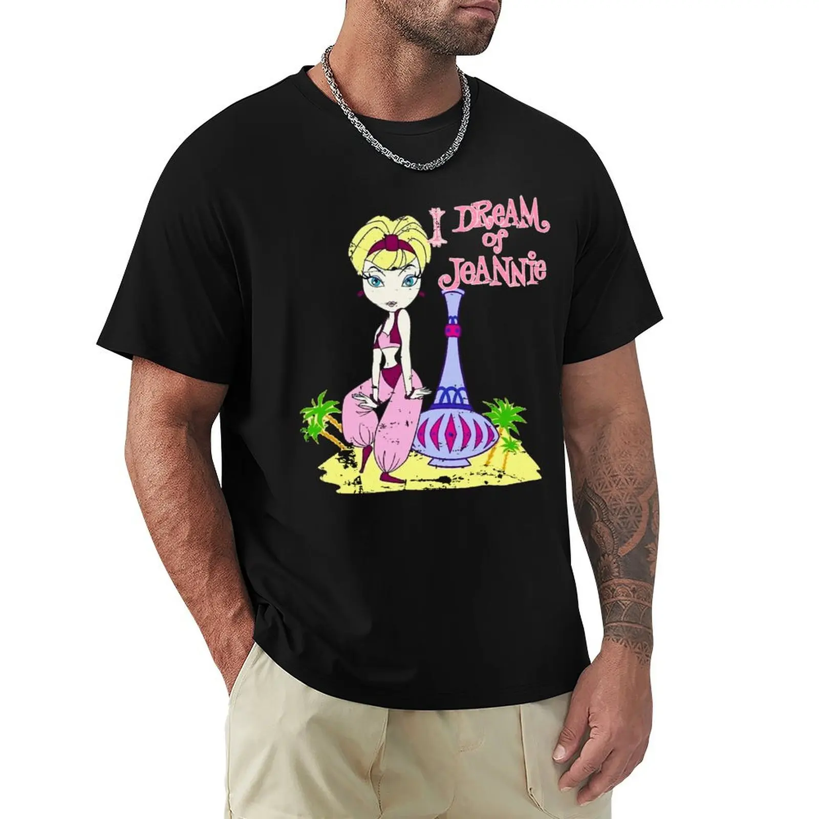 

Mens Best Dream of Jeannie Vintage Photograp T-Shirt Funny t-shirt hippie clothes mens tall t shirts