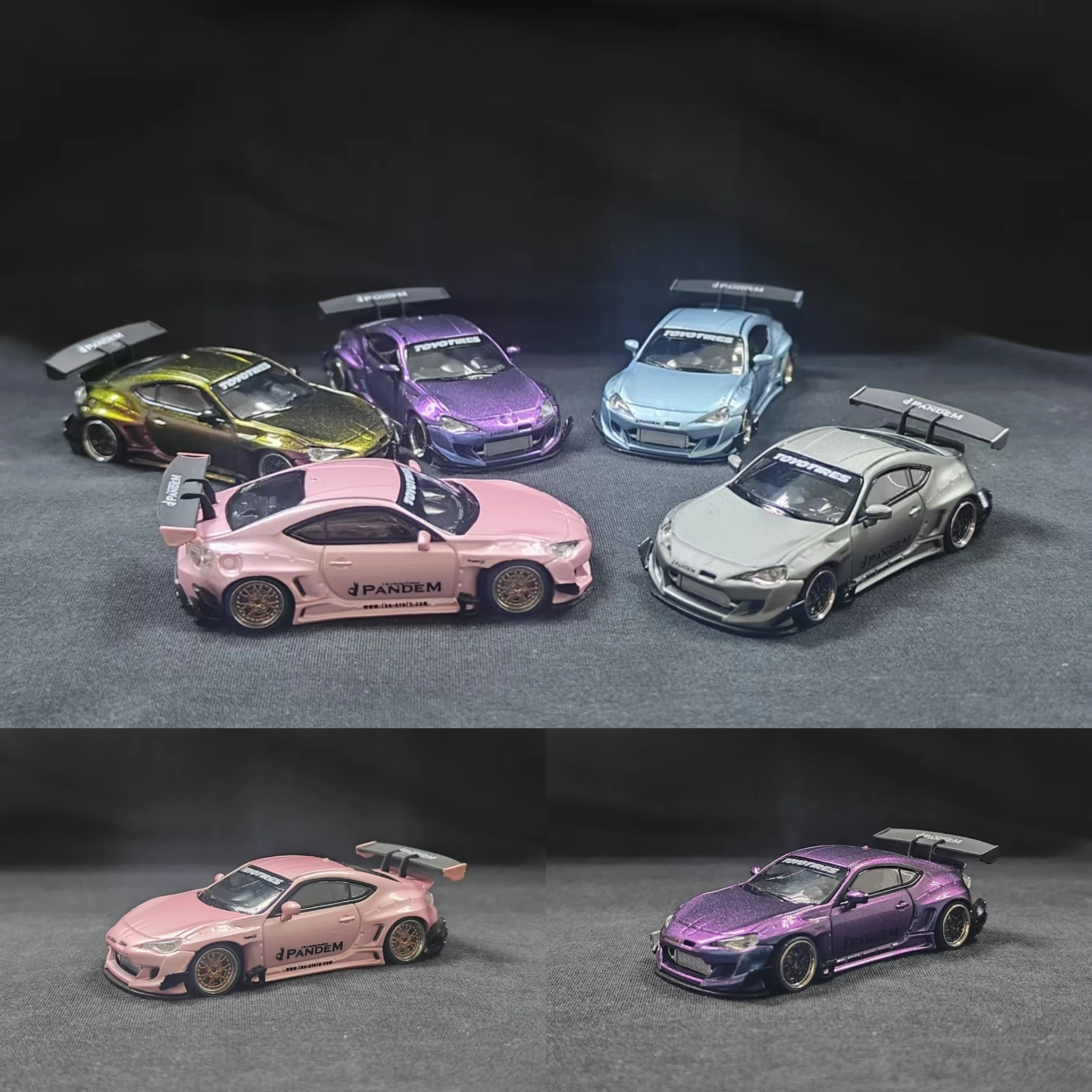 

MJ 1:64 GT86 V3 Pandem Alloy Car Diecasts & Toy Vehicles Car Model Miniature Scale Model Car For Children