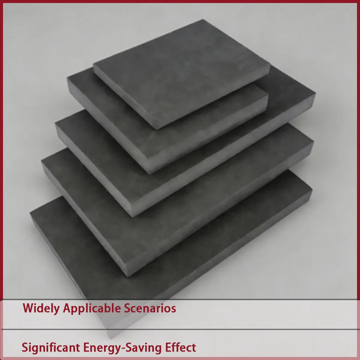 High temperature insulation board with a thickness of 1.5mm-20mm is used for building exterior walls and pipeline insulation,etc