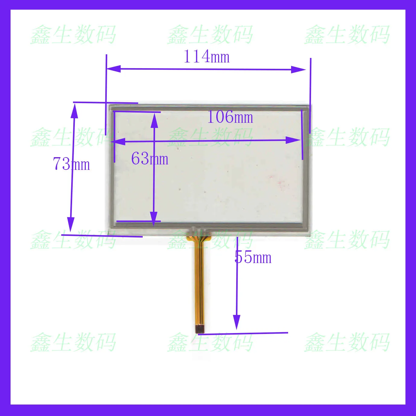 

114*73мм СЕНСОРНЫЕ Экранные панели 114*73 реклама