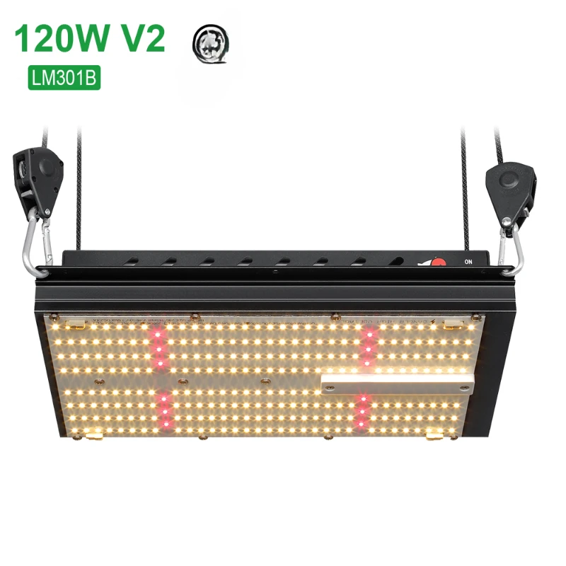 high lumens 120w 3000k 3500k red 660nm board samsung lm301b plant growing led with heatsink