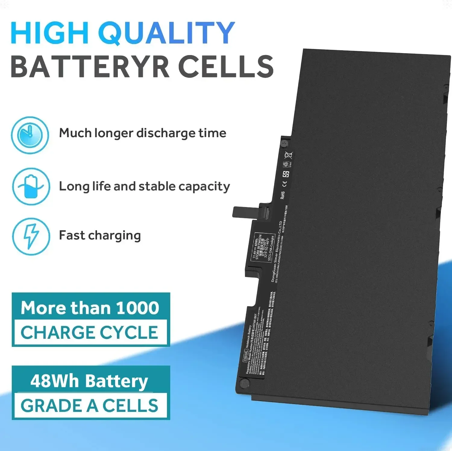 CS03XL Laptop Battery for HP EliteBook 840 G3 848 G3 850 G3 755 G3 745 G3 EliteBook 840 G4 848 G4 850 G4 755 745 G4 800231-141