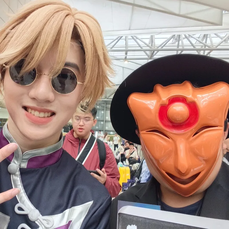 Triangle Shaped Smiling Face Mask Collapse Star Dome Railway Game Dress Up Prop Joyful Star God Aha Masks Believer Mask Aha Mask