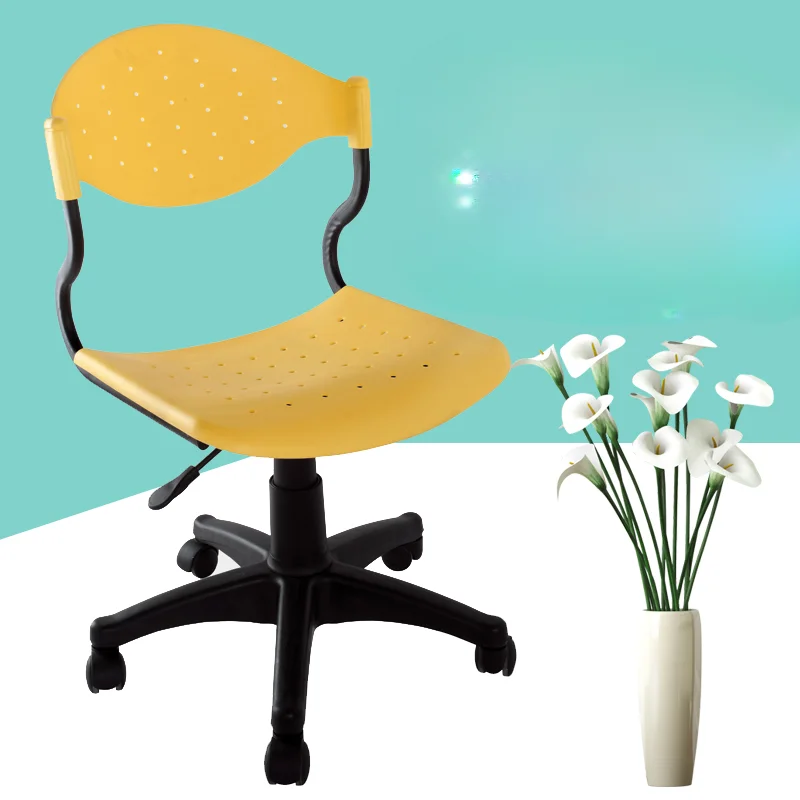 Multi-color office lift swivel chair modern simple home with pulley meeting staff chair studio backrest computer chair