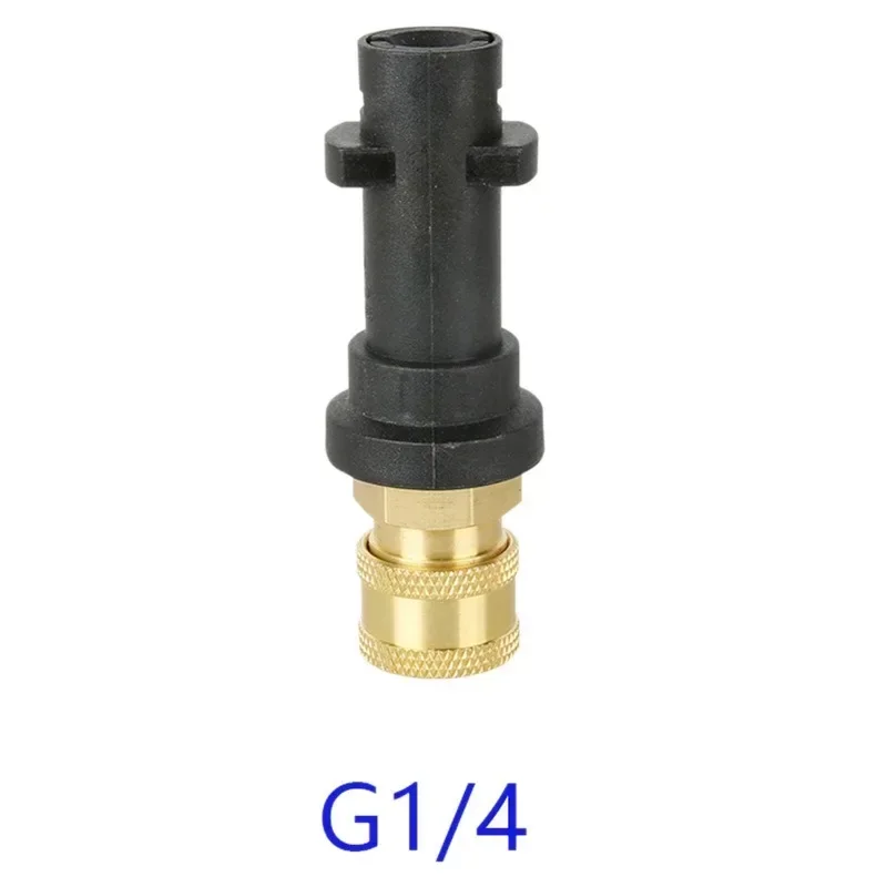 1pc Pressure Washer Quick Adapter 1/4 Car Garden Wash Converter Adapter Quick Disconnect Release Fitting For Karcher K2-k7