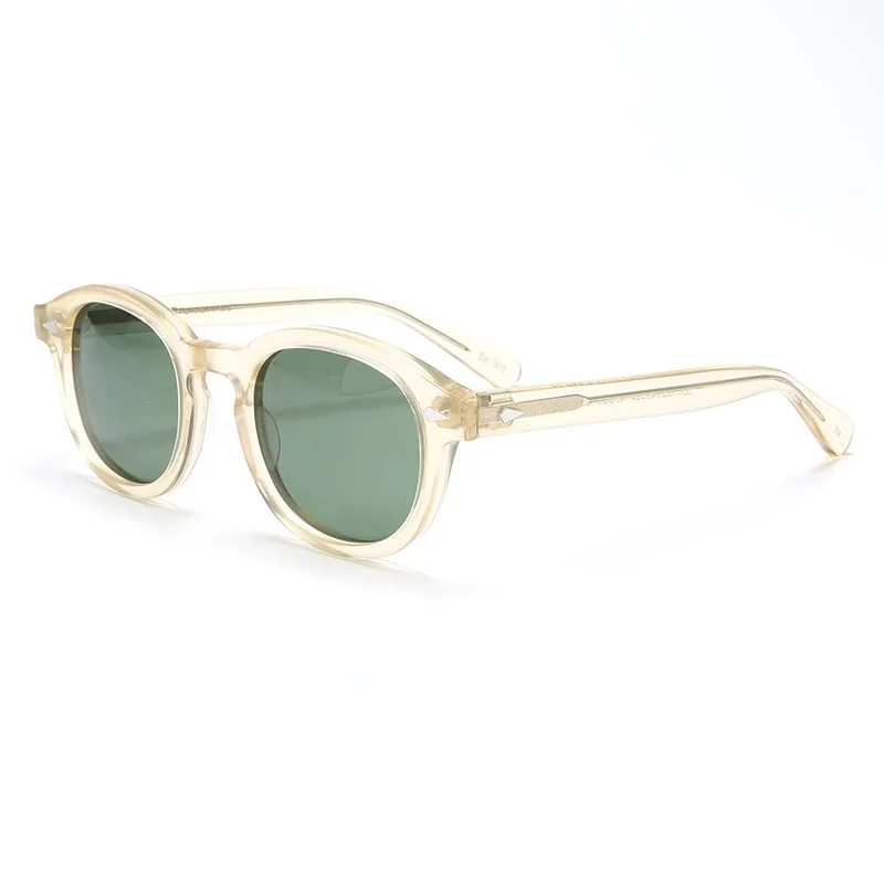 Lemtosh Sonnenbrille Mann Johnny Depp Polarisierte Sonnenbrille Frau Luxus Marke Vintage Acetat Rahmen Fahrer Schatten