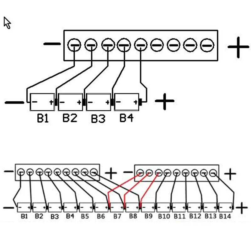 8A 0.005V Active Balance Li-ion LiFePo4 Equalizer Balancer 4-24S BMS Battery Pack Storage Energy Transfer Balance Board