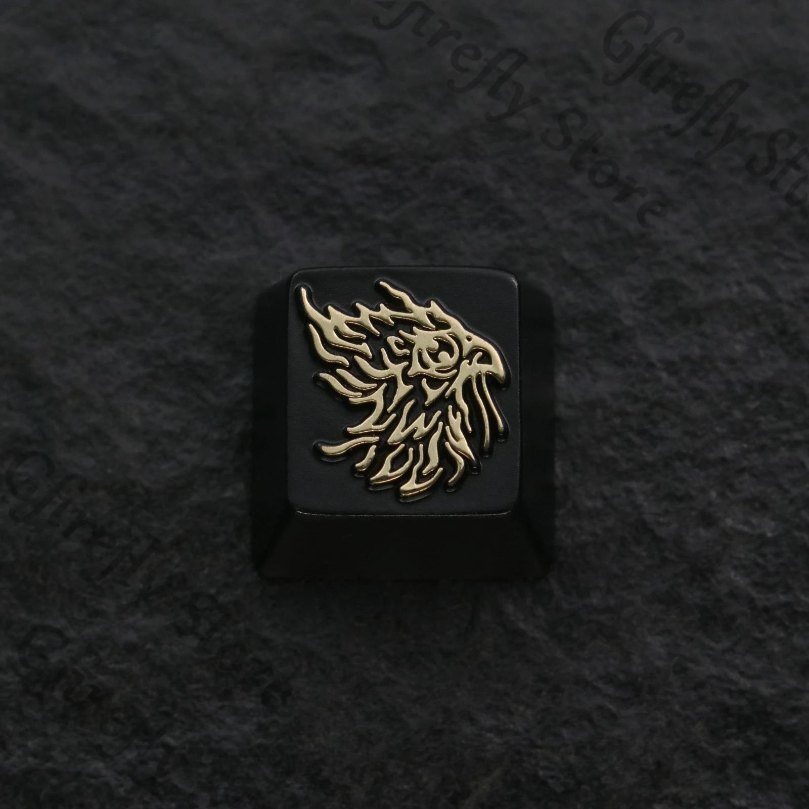 Black Myth: Wukong Keyboard Cap Computer Kforce Metal Anime Ambitus Individuality Mignon High Quality Decorate Gift