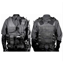 Adjustable Molle Tactical Vest Combat Body Armor Vests Security Hunting Army Outdoor CS War Game Airsoft Training Mesh Jacket