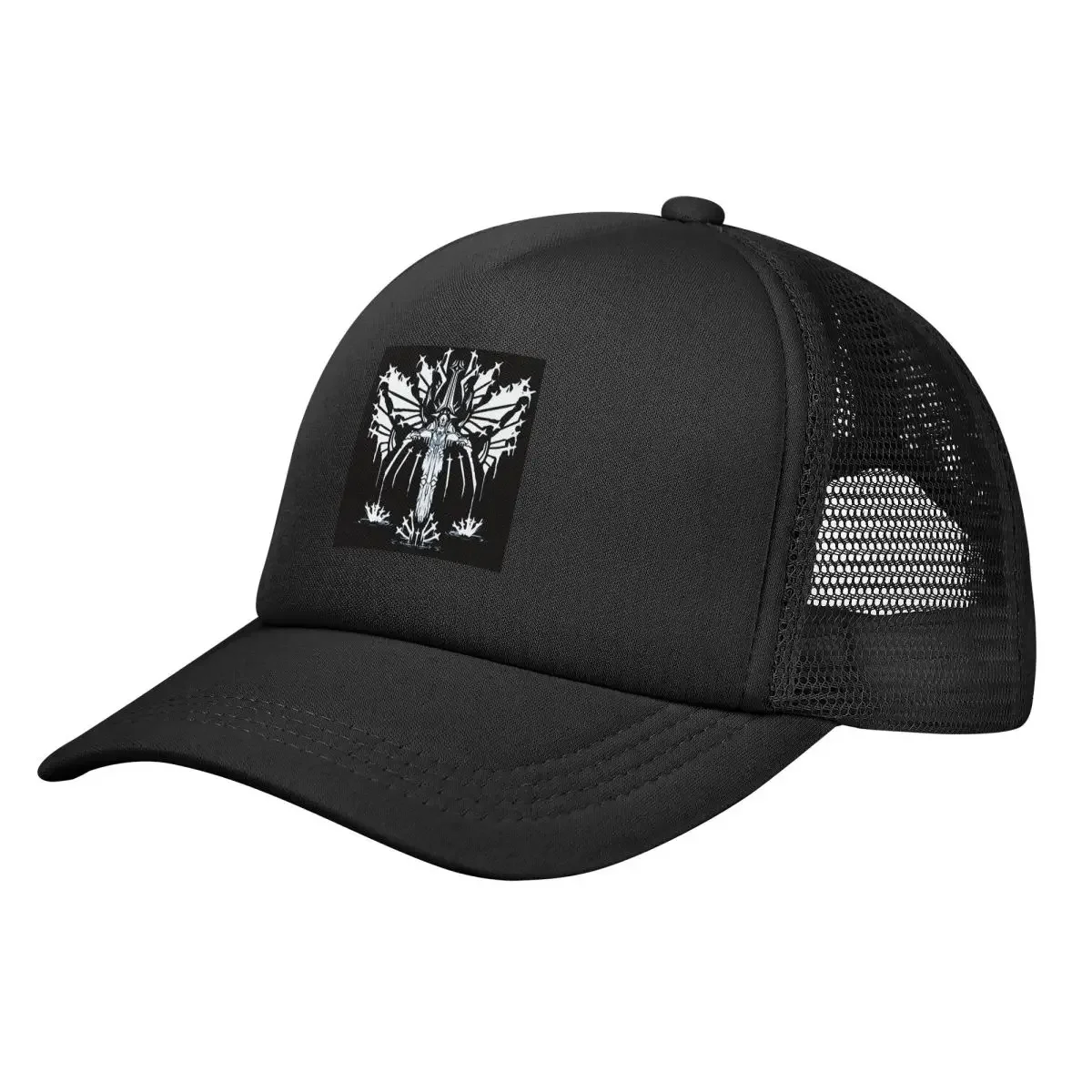 Ultrakill Game Mesh Baseball Caps Snapback Fashion Baseball Hats Breathable Casual Casquette Outdoor Unisex