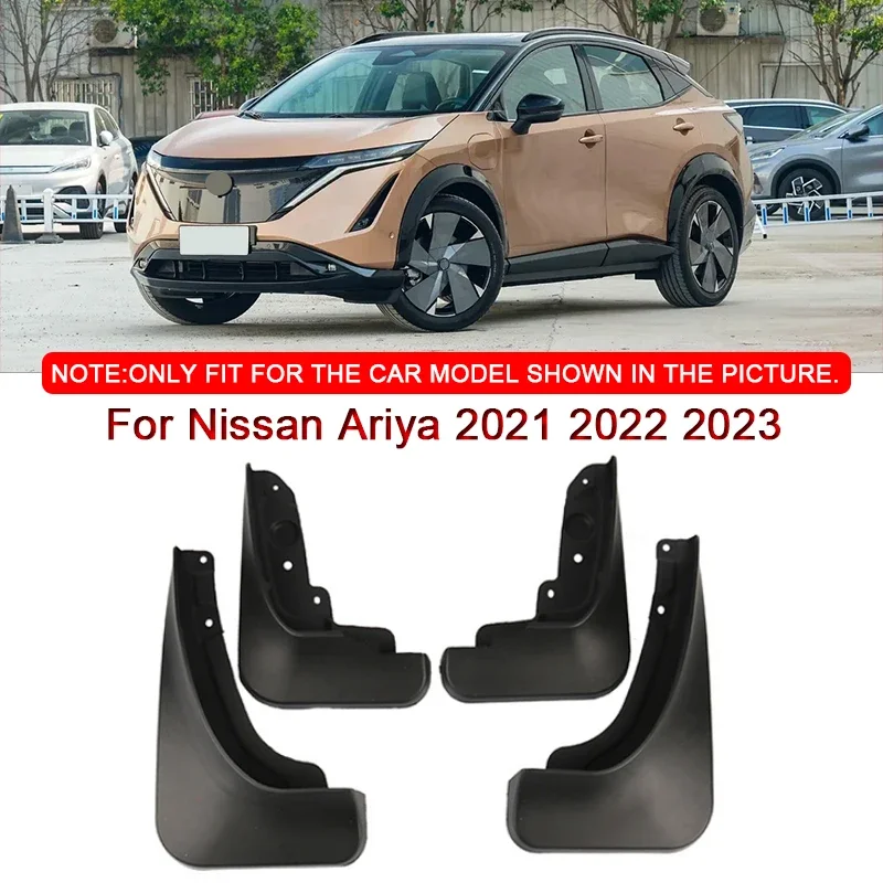 

Для Nissan Ariya 2021 2022 2023 ABS автомобильный Стайлинг автомобильные брызговики брызговики переднее и заднее крыло автоаксессуары