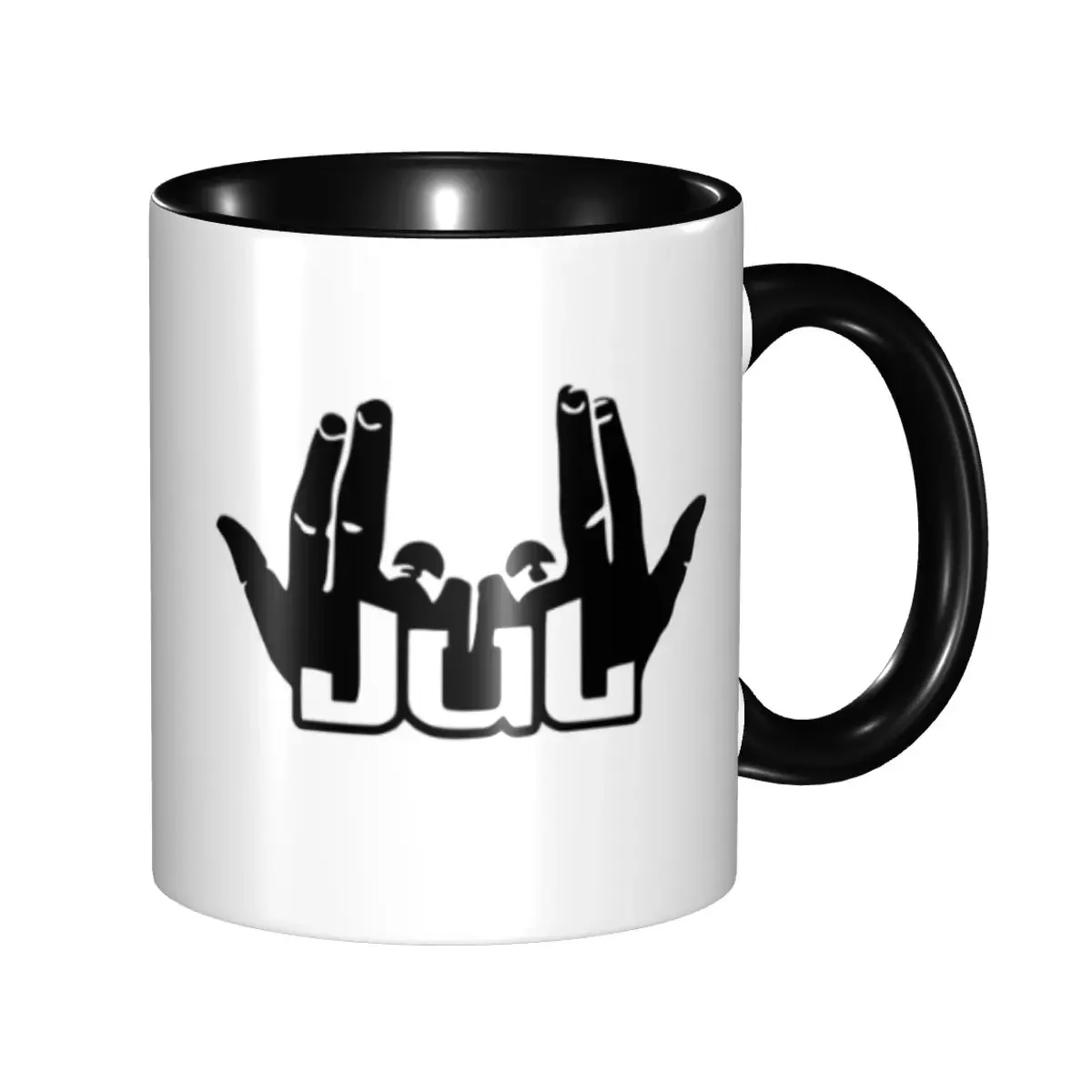 Customized J-Juls Mug Rapper Music French Singer Ceramic Coffee Mug Creative Present